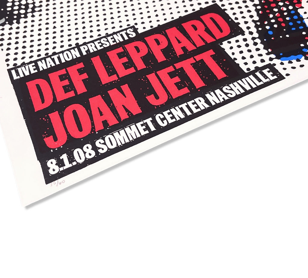 Def Leppard & Joan Jett by Print Mafia