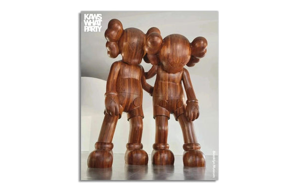 KAWS Companion Greeting Card (With Puffy Sticker) Brown - US