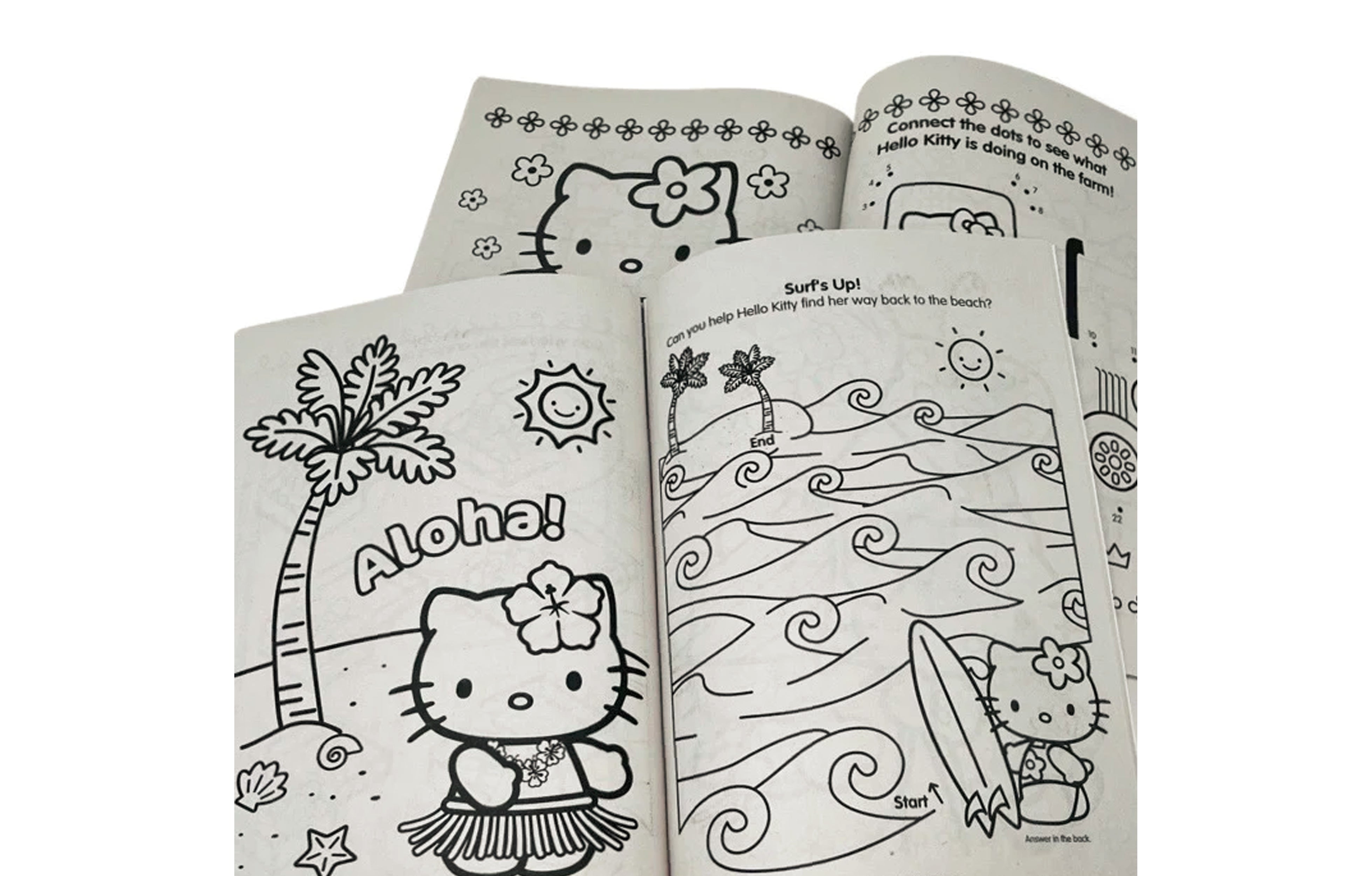 Hello Kitty coloring book - Coloring Pages 4 U
