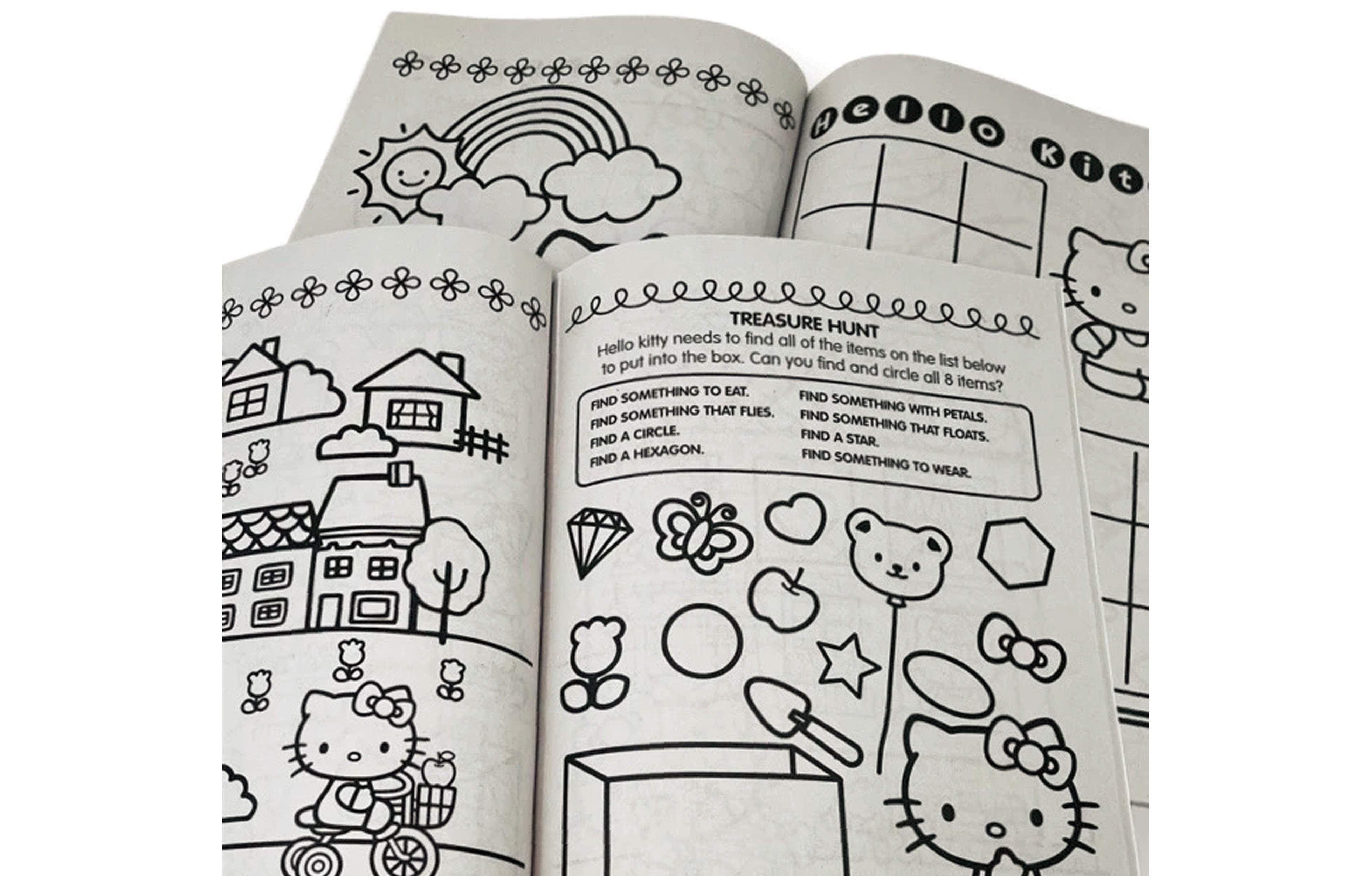 Hello Kitty Coloring Pages