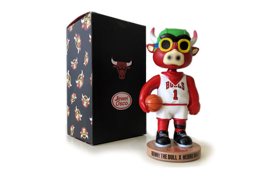 Chicago Bulls Bobblehead by Hebru Brantley