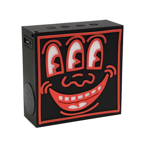 Keith Haring SoundQube [Black] by ToyQube