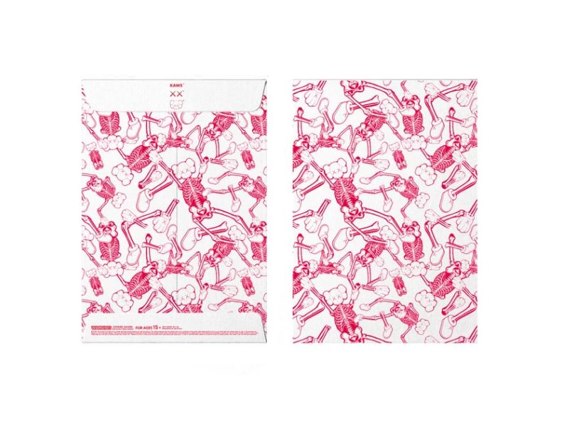KAWS Skeleton - Pink - Galerie F