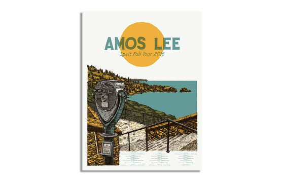 Amos Lee Spirit Fall Tour September 2016 by Landland