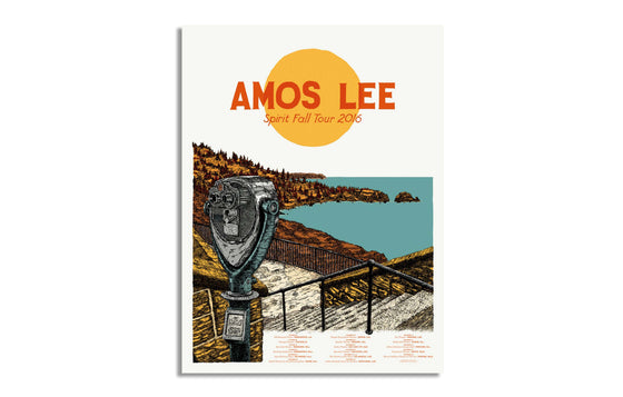 Amos Lee Spirit Fall Tour Oct-Nov 2016 by Landland