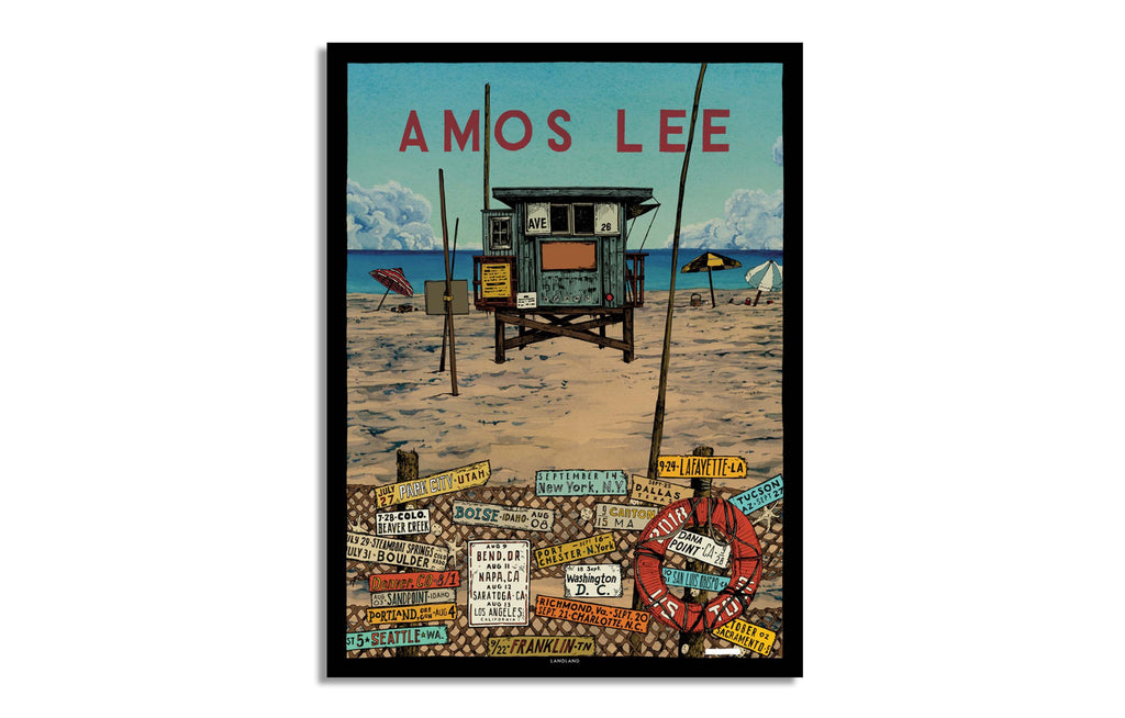 Amos Lee US Tour 2018 by Landland