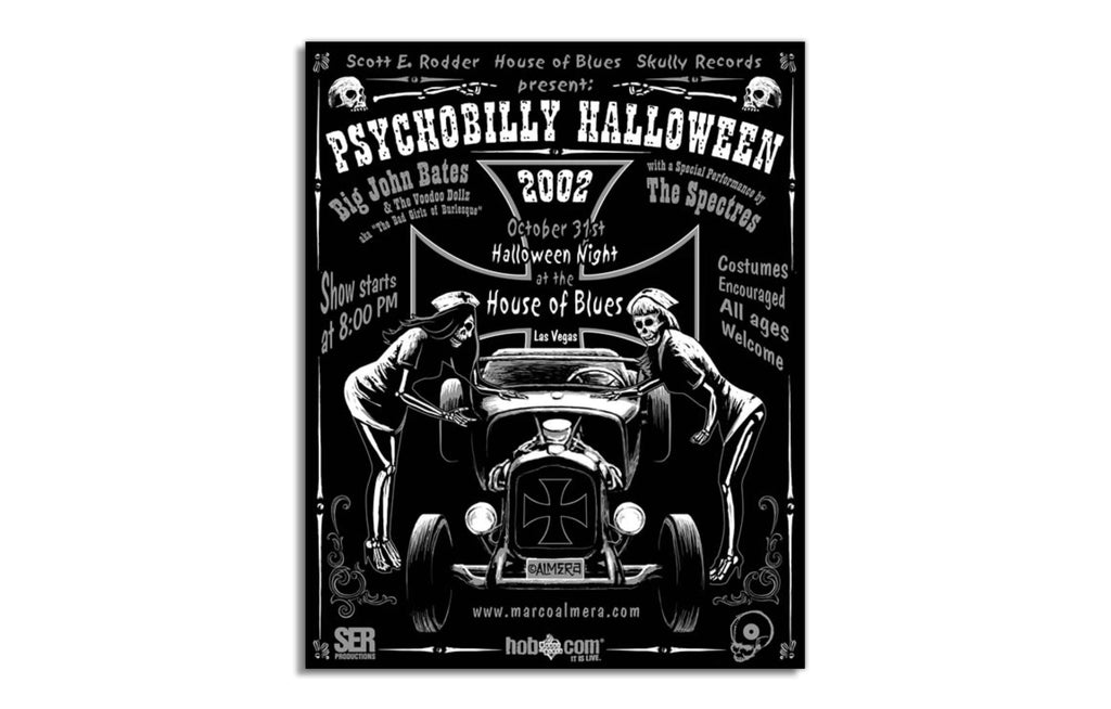 Psychobilly Halloween by Marco Almera