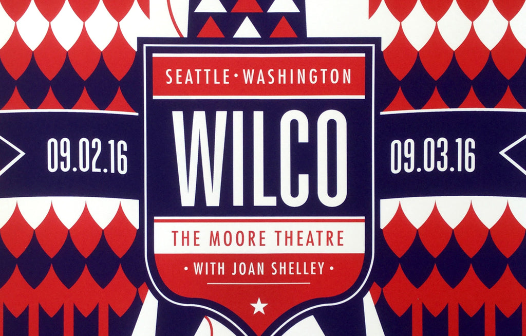 Wilco - Red [Seattle 2016] by Dan Stiles