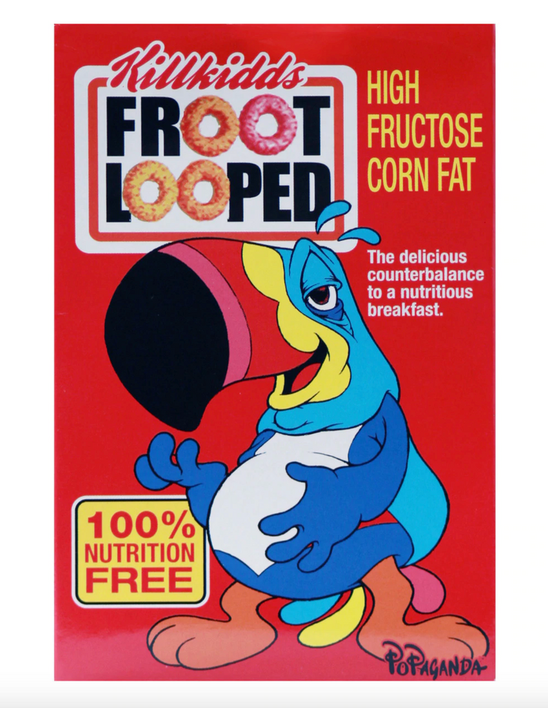 Mini-Froot Looped by Ron English