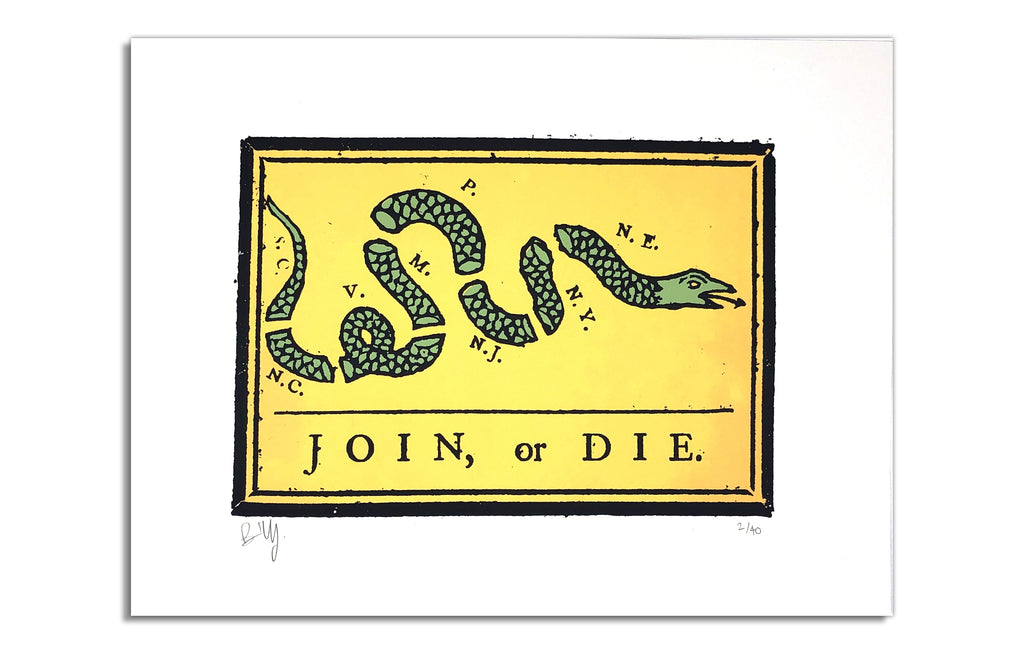Join, Or Die by Billy Craven