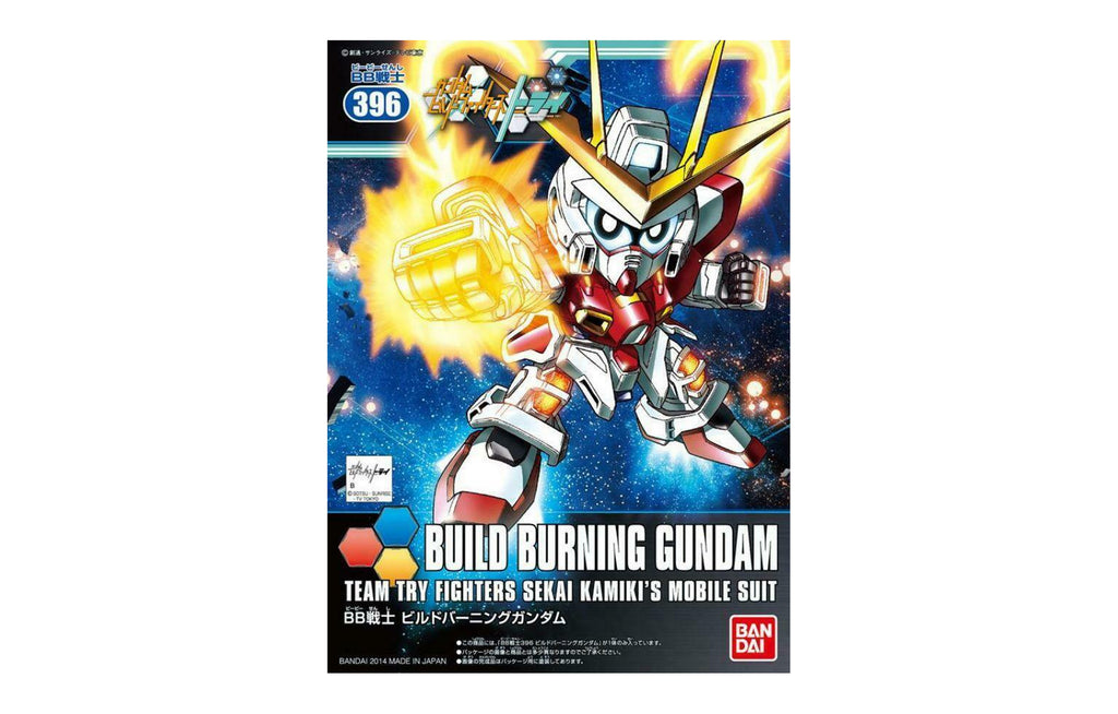 Build Burning Gundam by Bandai