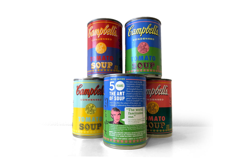 Andy Warhol x Campbell's [BLUE] - Galerie Finds