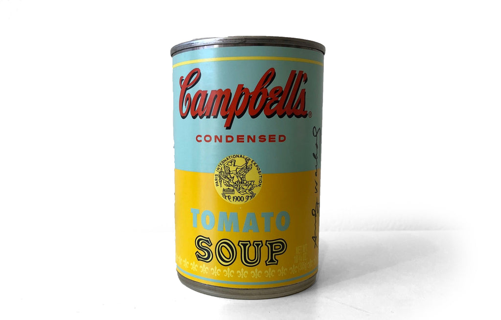 Andy Warhol x Campbell's [TEAL] - Galerie Finds