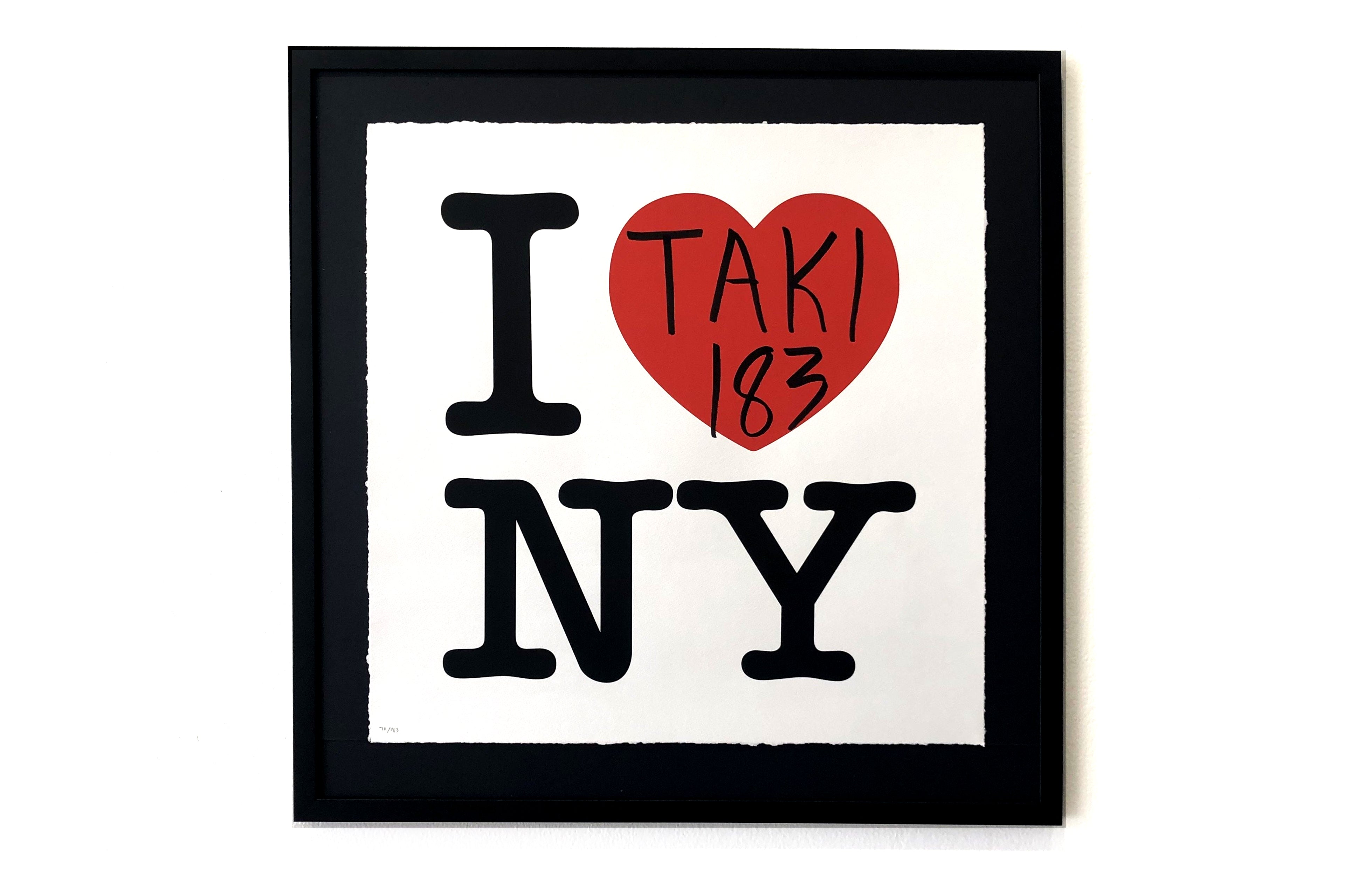 I Heart NY by TAKI 183 - Galerie F