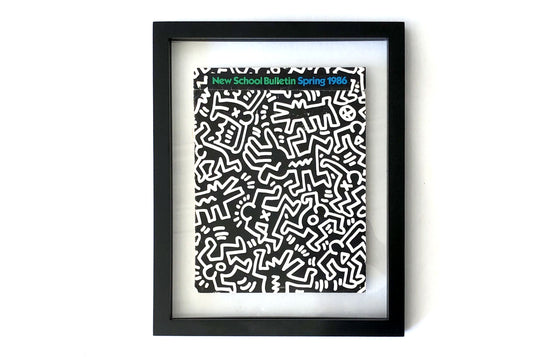New School Bulletin by Keith Haring
