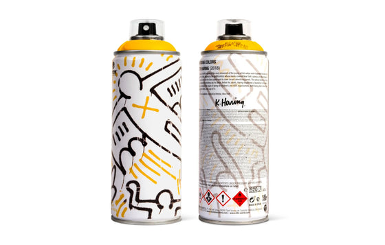 Keith Haring [Yellow] by Montana Colors