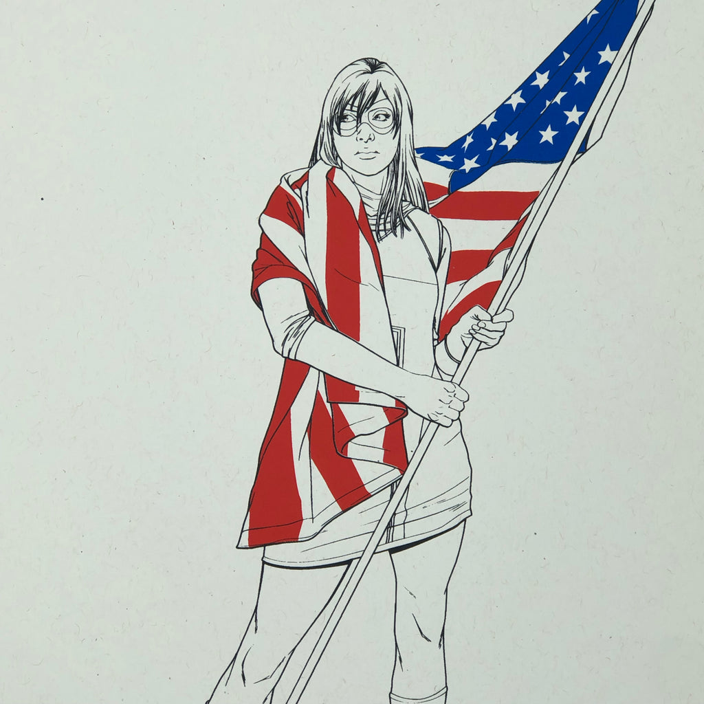 Flag Bearer by Matthew Waite