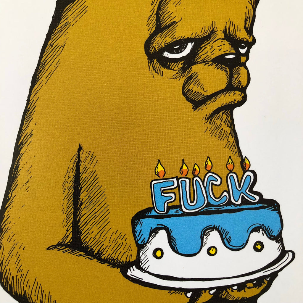 Notecard [Fuck Cake] by JC Rivera