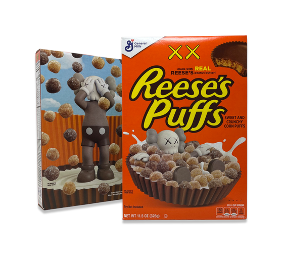 KAWS [11.5oz] Reese's Puffs Cereal