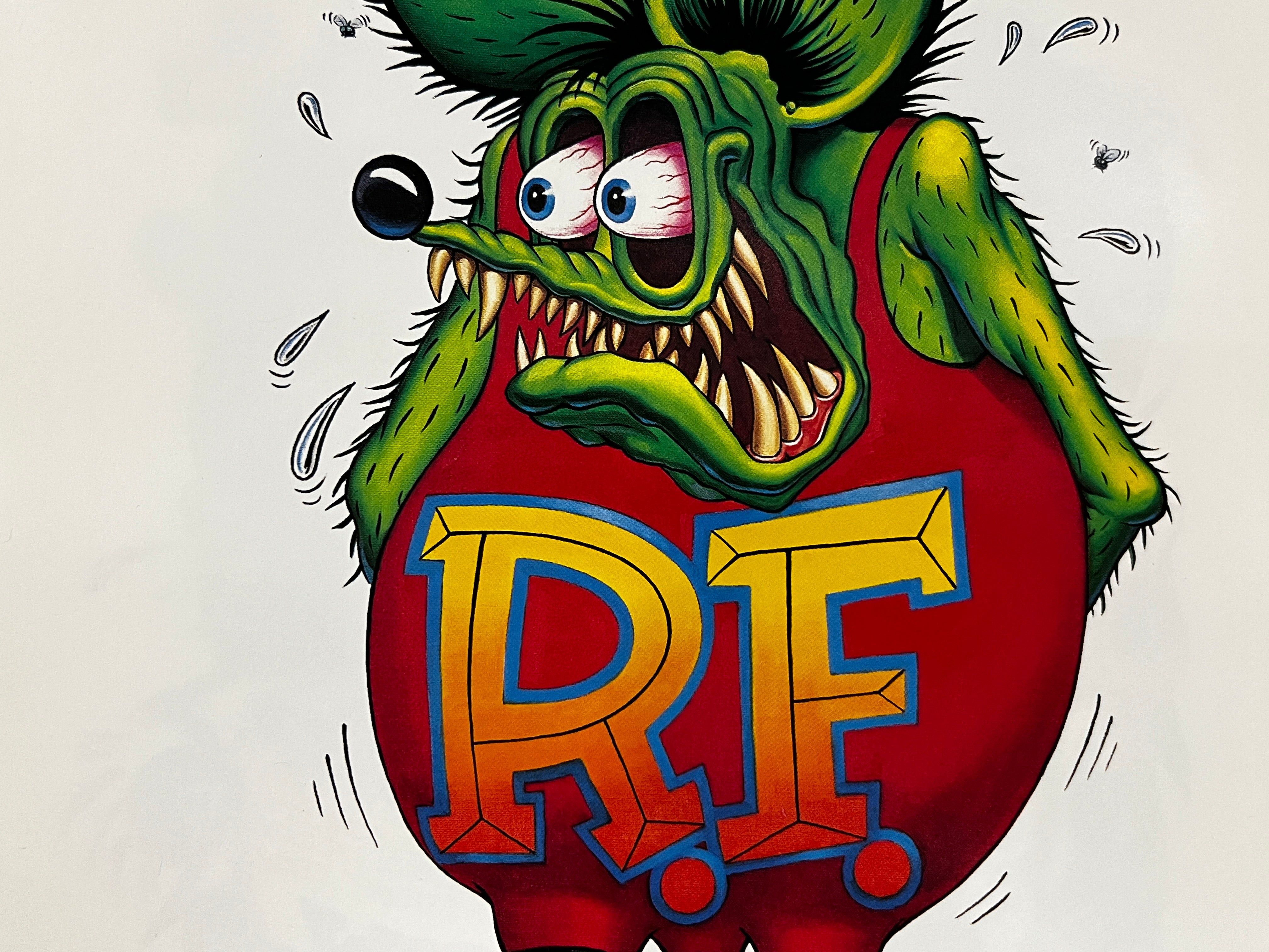 Green Rat Fink By Ed 