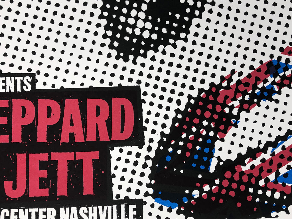 Def Leppard & Joan Jett by Print Mafia