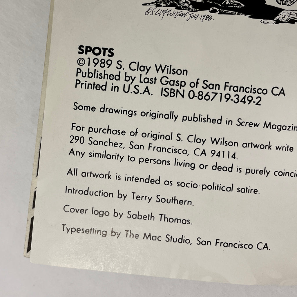 Spots by S. Clay Wilson