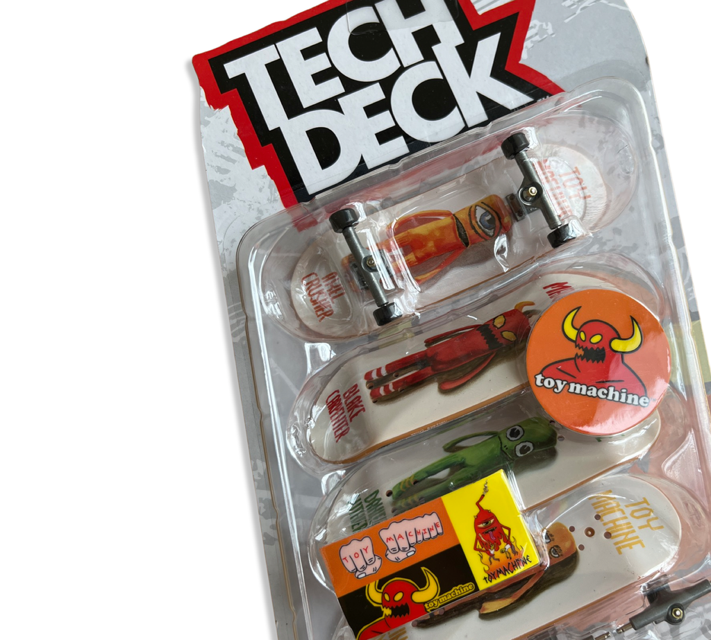 Toy Machine [4-Pack] Tech Deck