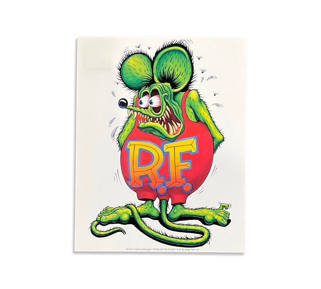 Green Rat Fink By Ed "Big Daddy" Roth