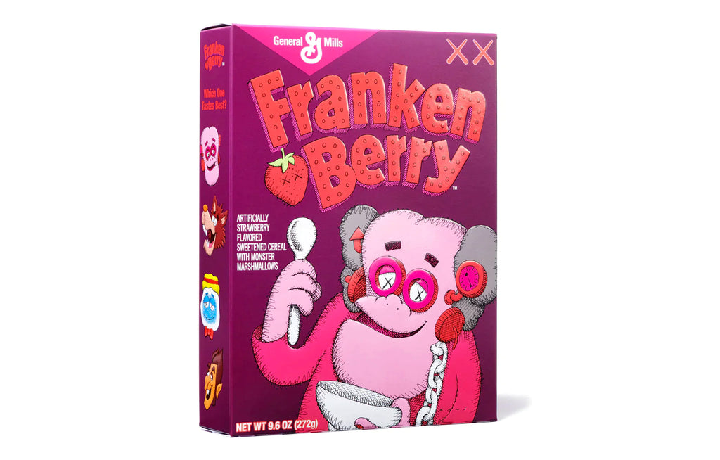 KAWS Monsters Franken Berry Cereal