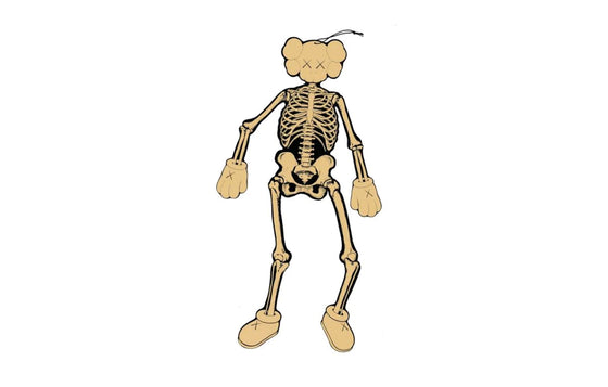 KAWS Skeleton - Bone