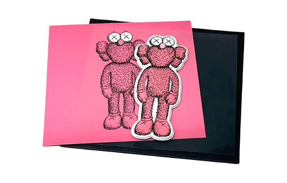 Puffy Sticker and Blank Card by Kaws x NGV