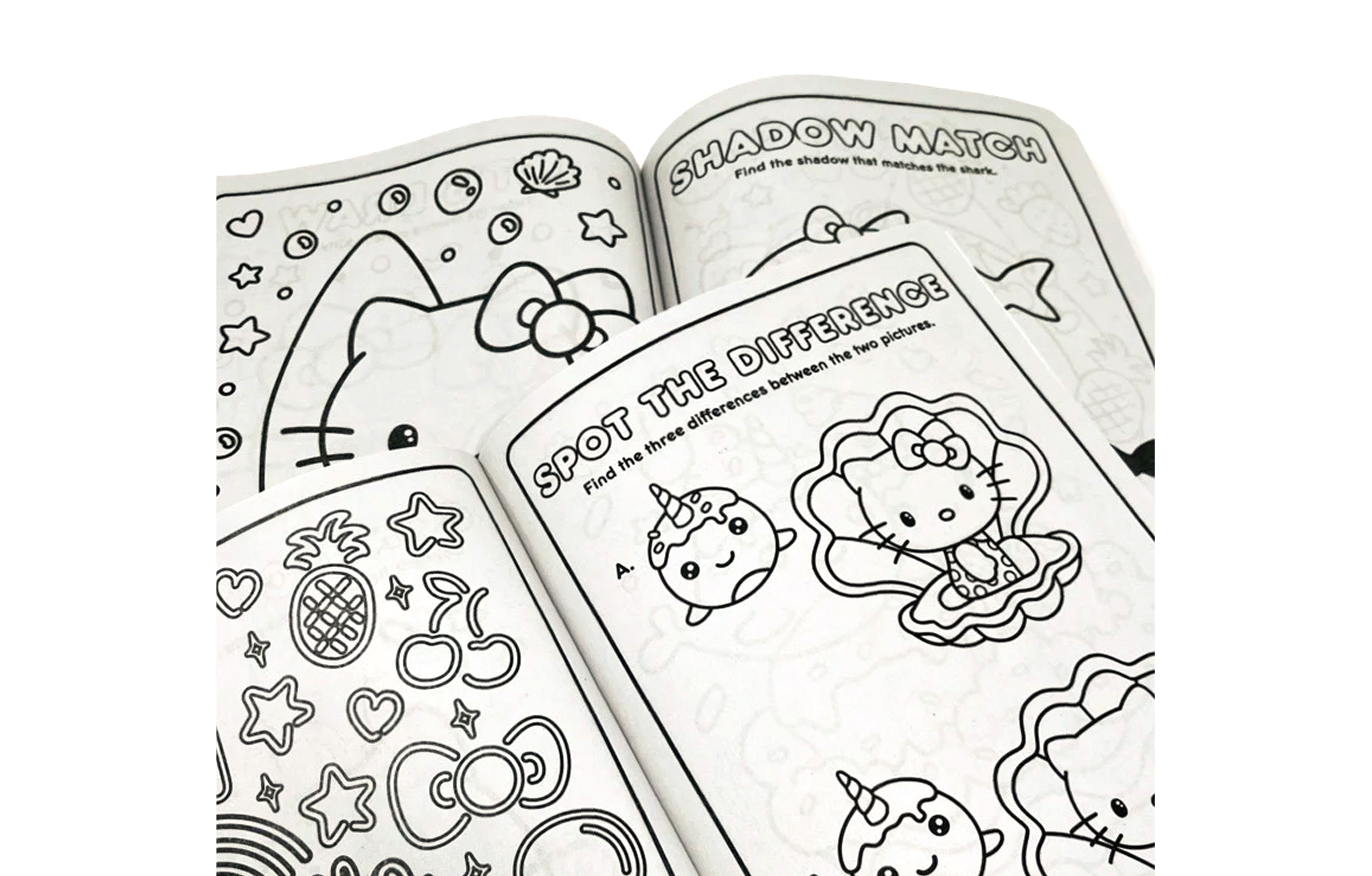 Hello Kitty Coloring Book : exclusive Jumbo Coloring Book for Kids Ages 3-7  And Adults, the largest Hello Kitty Coloring Book, Kawaii Hello Kitty