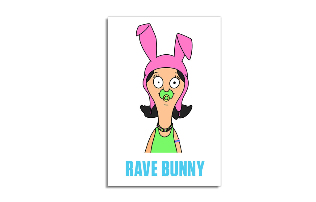 Rave Bunny by Nick Lacke