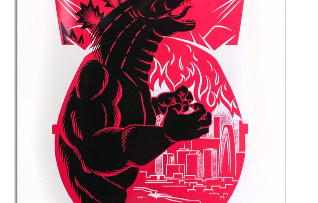 Godzilla vs The Bomb by Nick Lacke