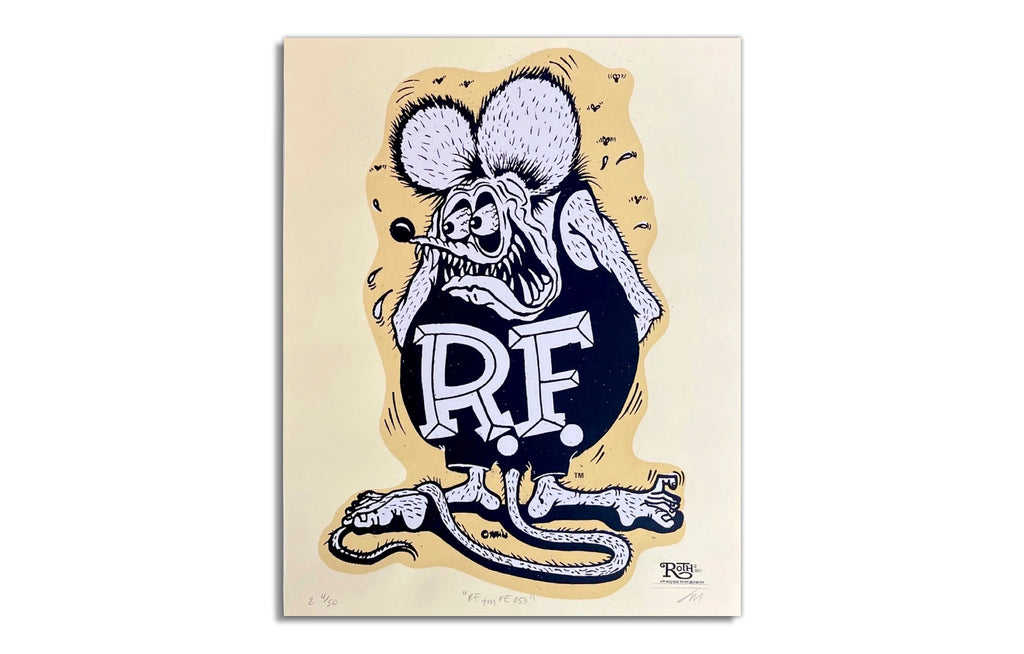 Rat Fink by Print Mafia