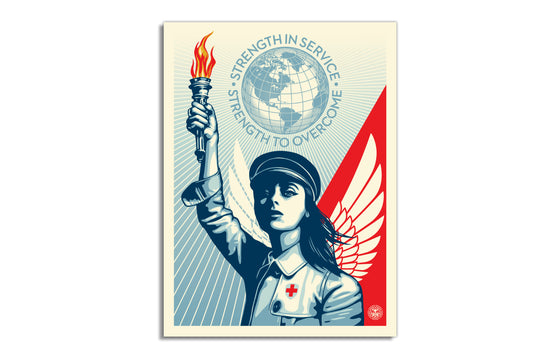 Angel of Hope and Strength by Obey