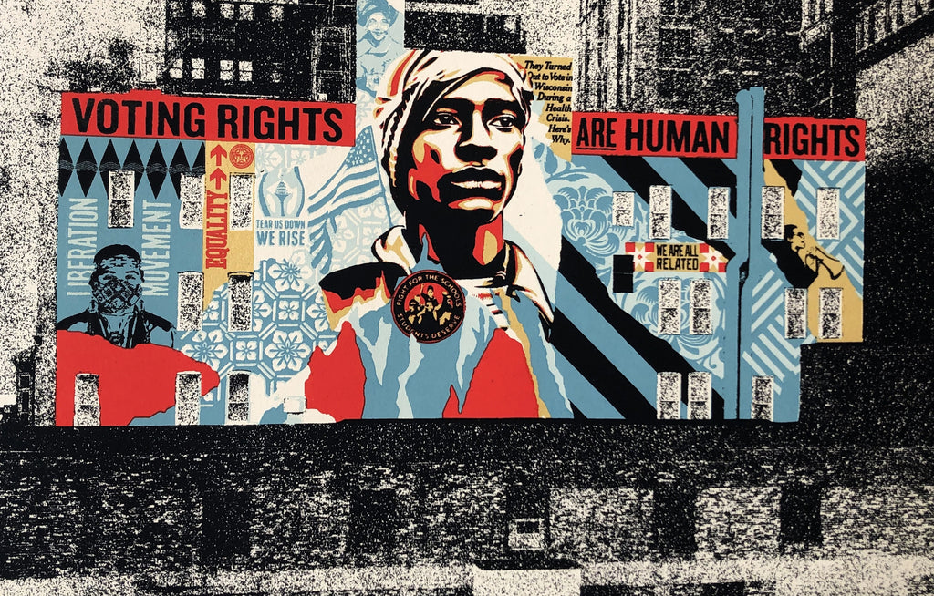 Voting Rights... [MKE] by Shepard Fairey