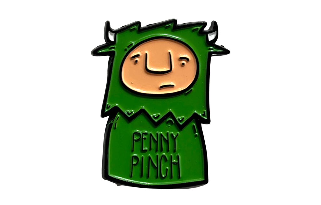 Enamel Pin [Green] by Penny Pinch