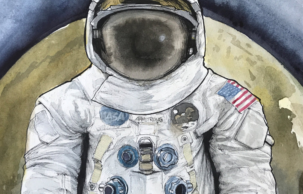 Apollo II [Neal Armstrong] by John Anthony Rodriguez