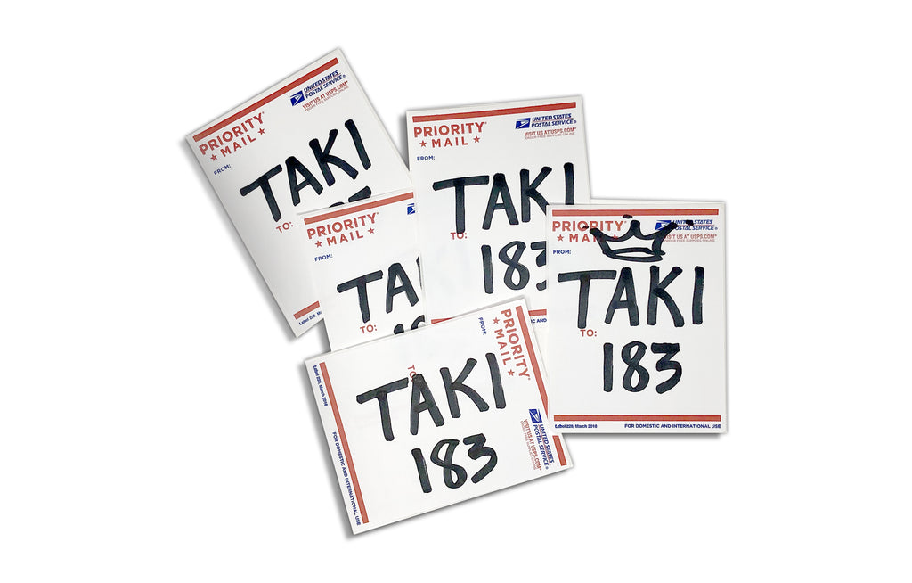 Postal Label [Vertical] by TAKI 183