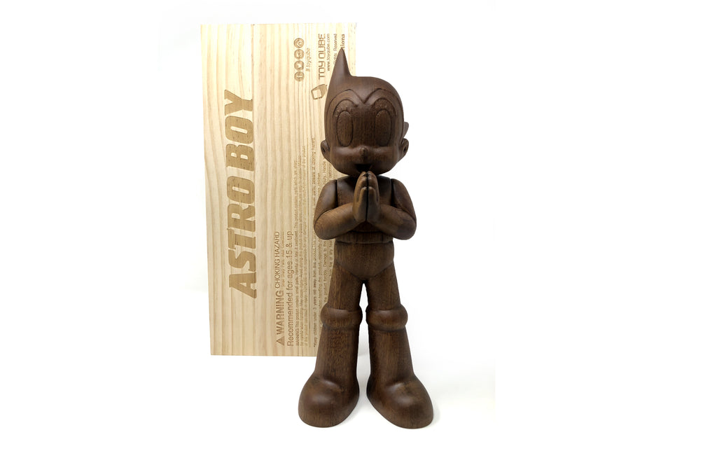Greeting Astro Boy [Wood] by ToyQube