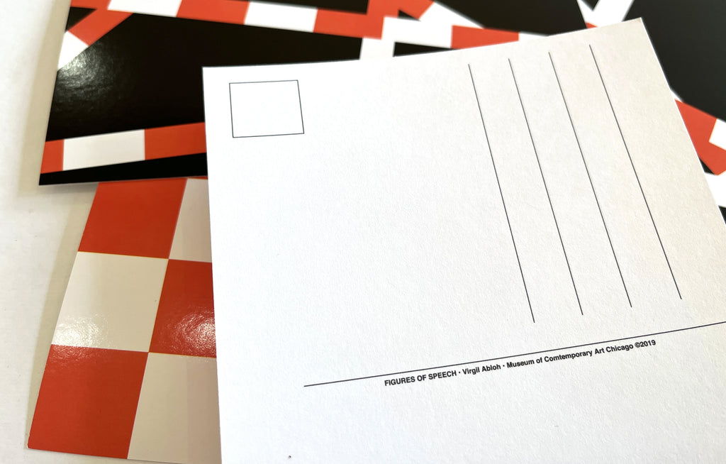 Postcards [Checkers] Virgil Abloh x MCA