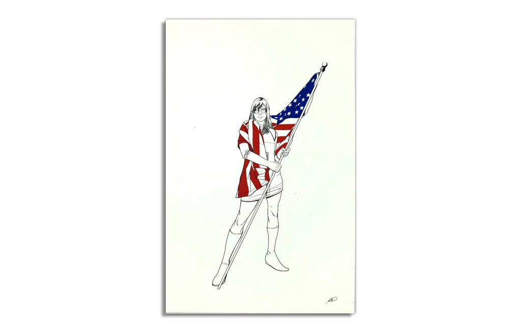 Flag Bearer by Matthew Waite